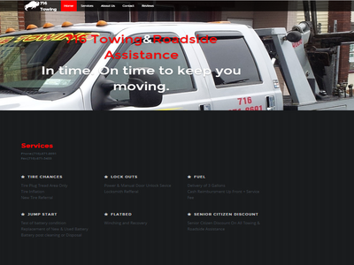 716 Towing Website