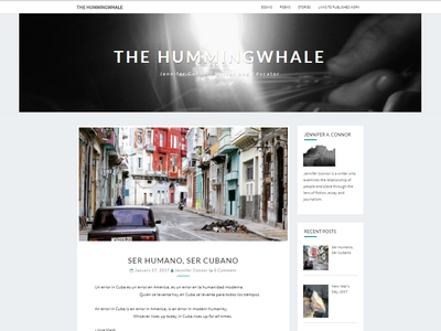 Humming Whale Blog